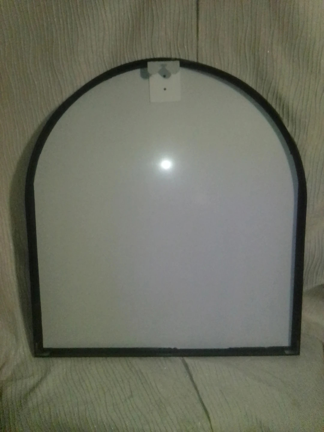 Arched Black Framed Mirror - photo 2