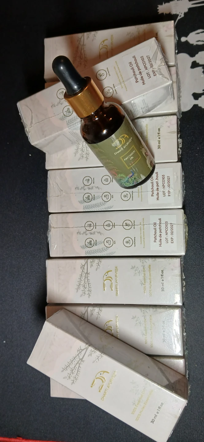 Dharti Ayurveda Patchouli Essential Oils - 30 ml