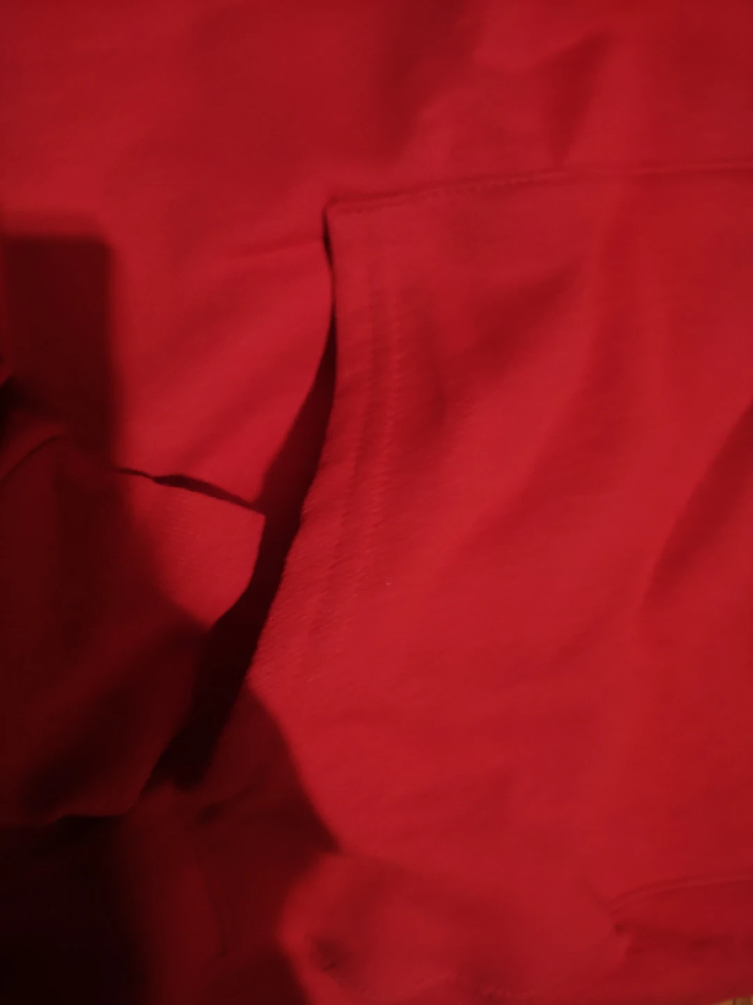 🥕 Hanes EcoSmart Red Hoodie - Size 2XL - photo 3