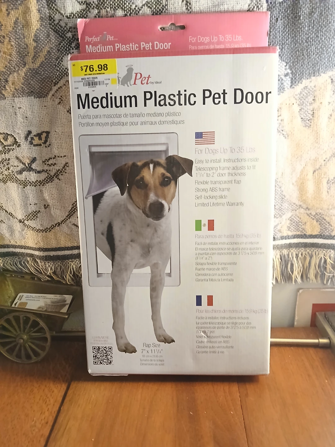 Perfect Pet Medium Plastic Pet Door
