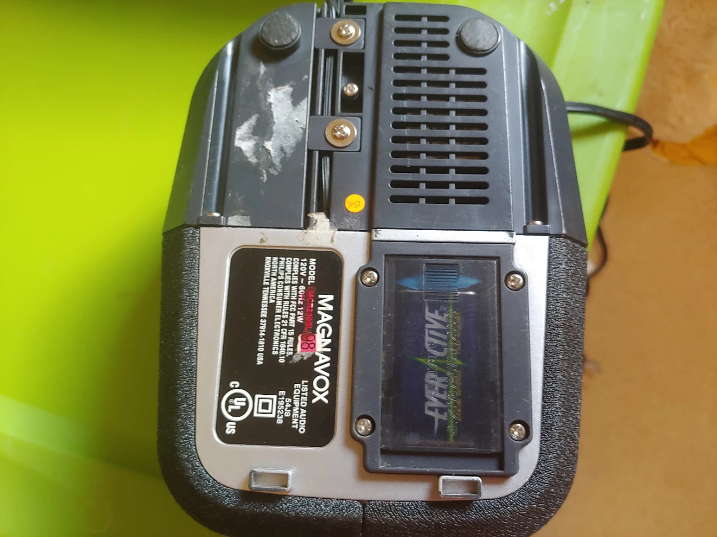 Magnavox AM/FM CD Clock Radio - photo 5