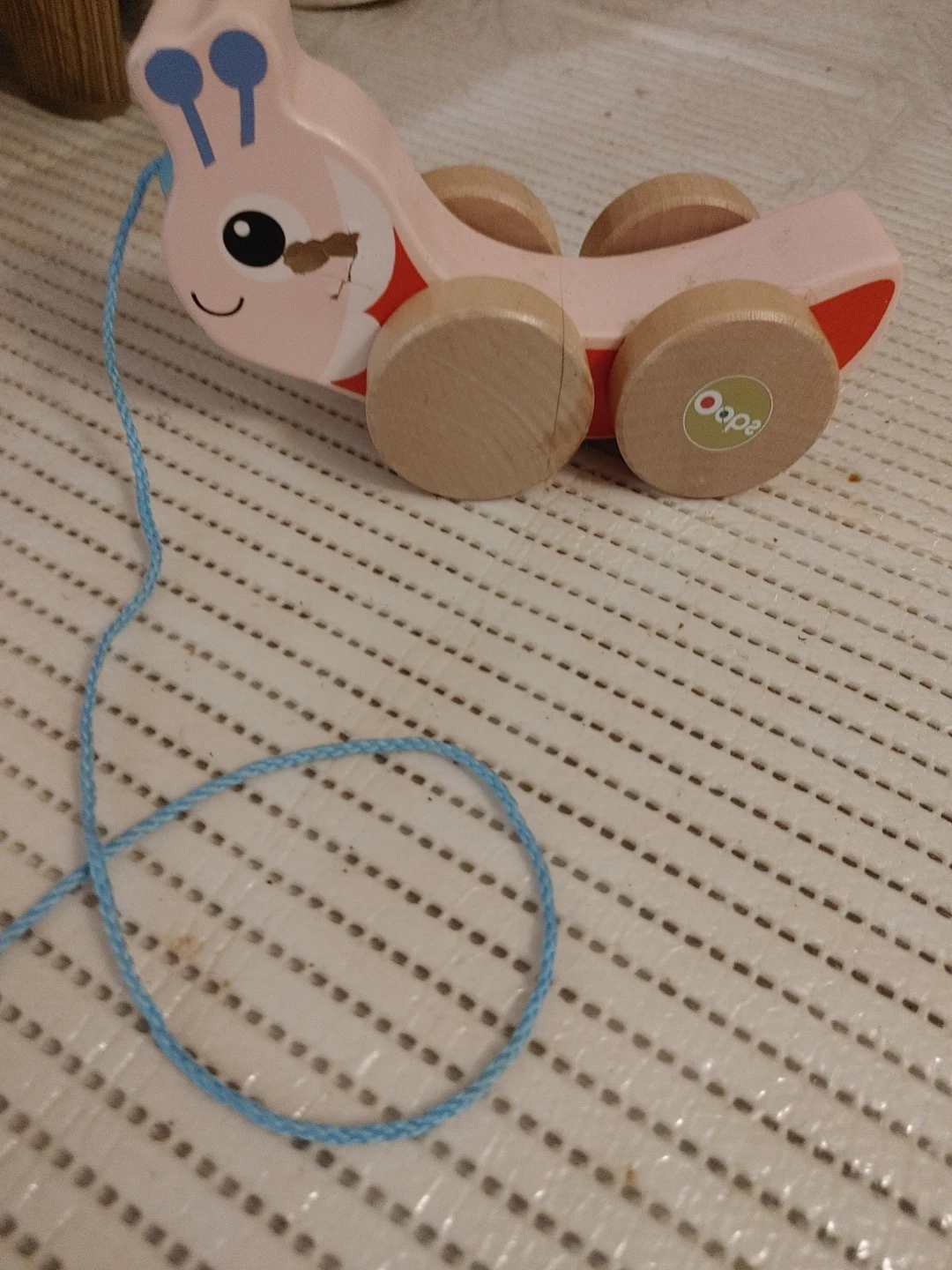 Wooden Snail Pull Toy