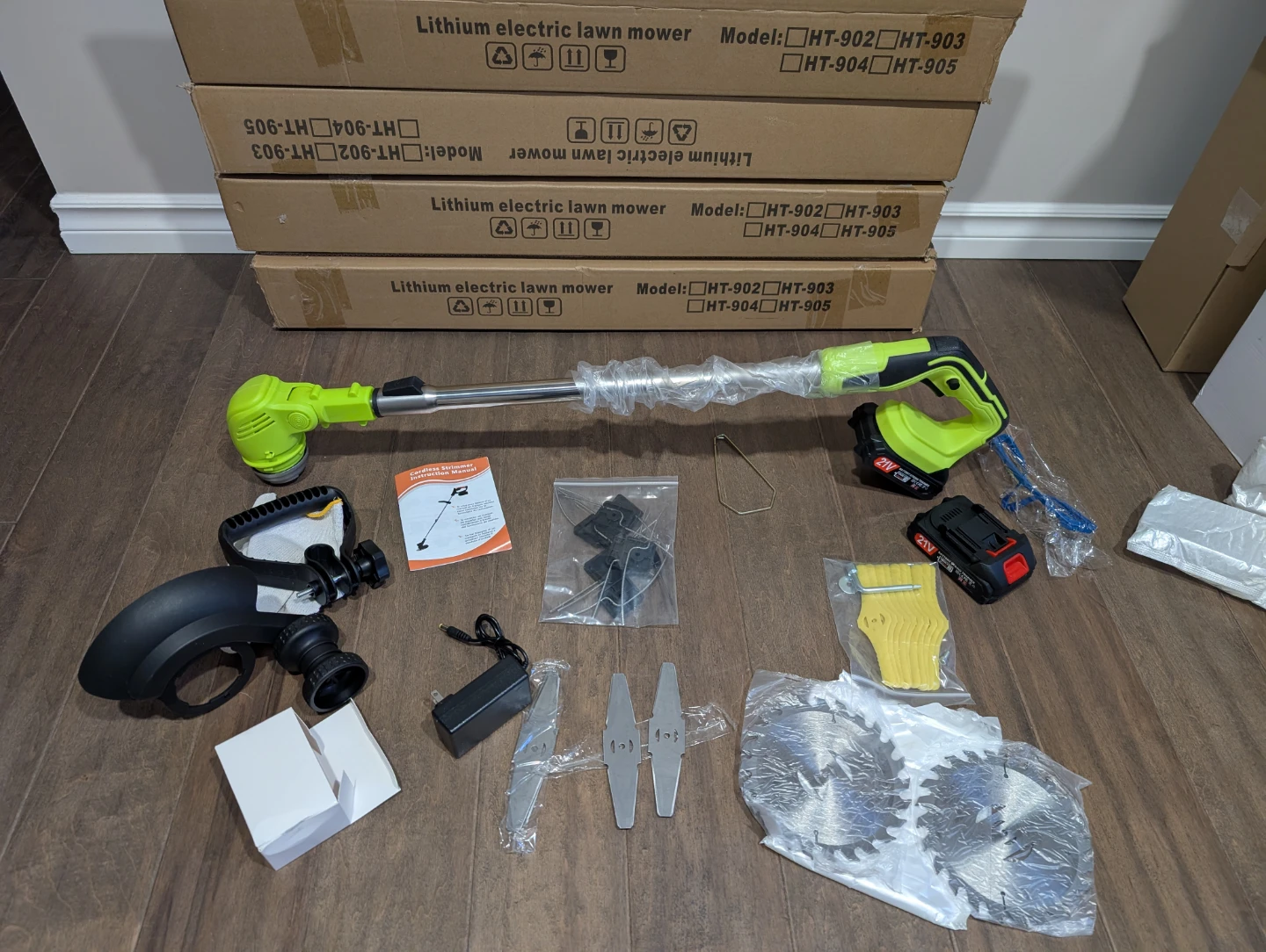 Brand New 21V Battery Powered Weed Trimmer For Sale - photo 3
