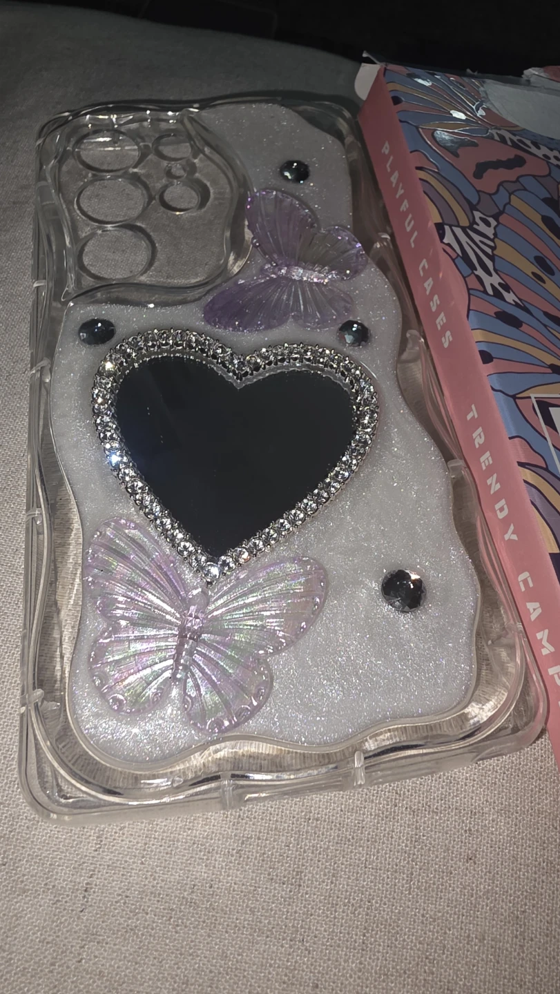 Samsung S24 Ultra Mirror Heart Phone Case - photo 2