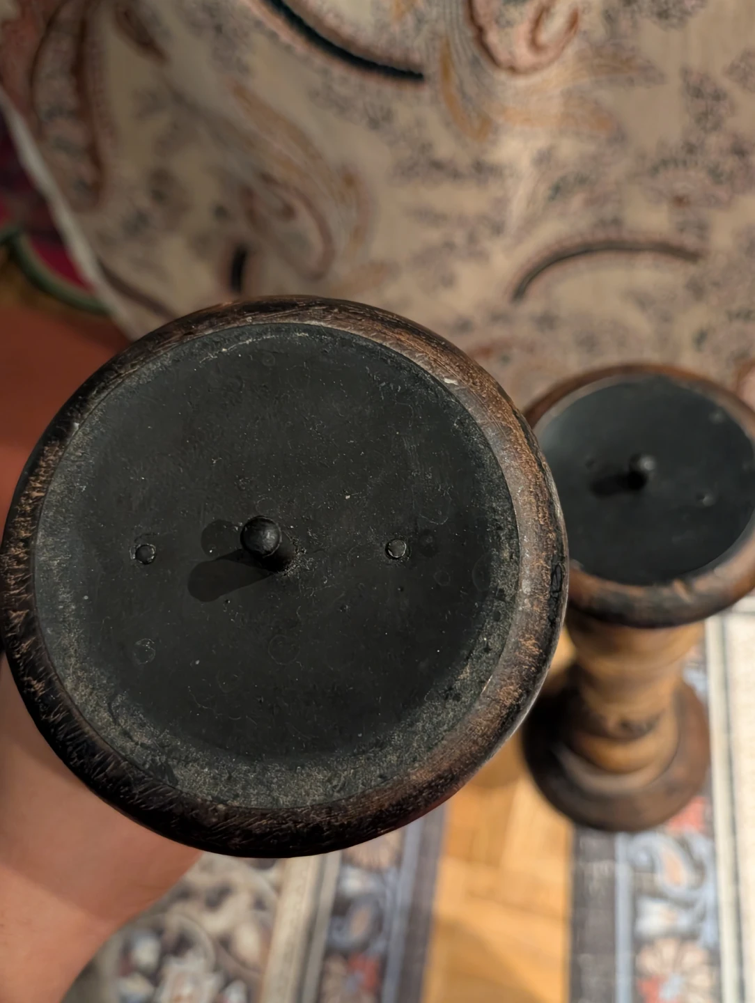 Wooden Candlesticks (Set of 2) - photo 2