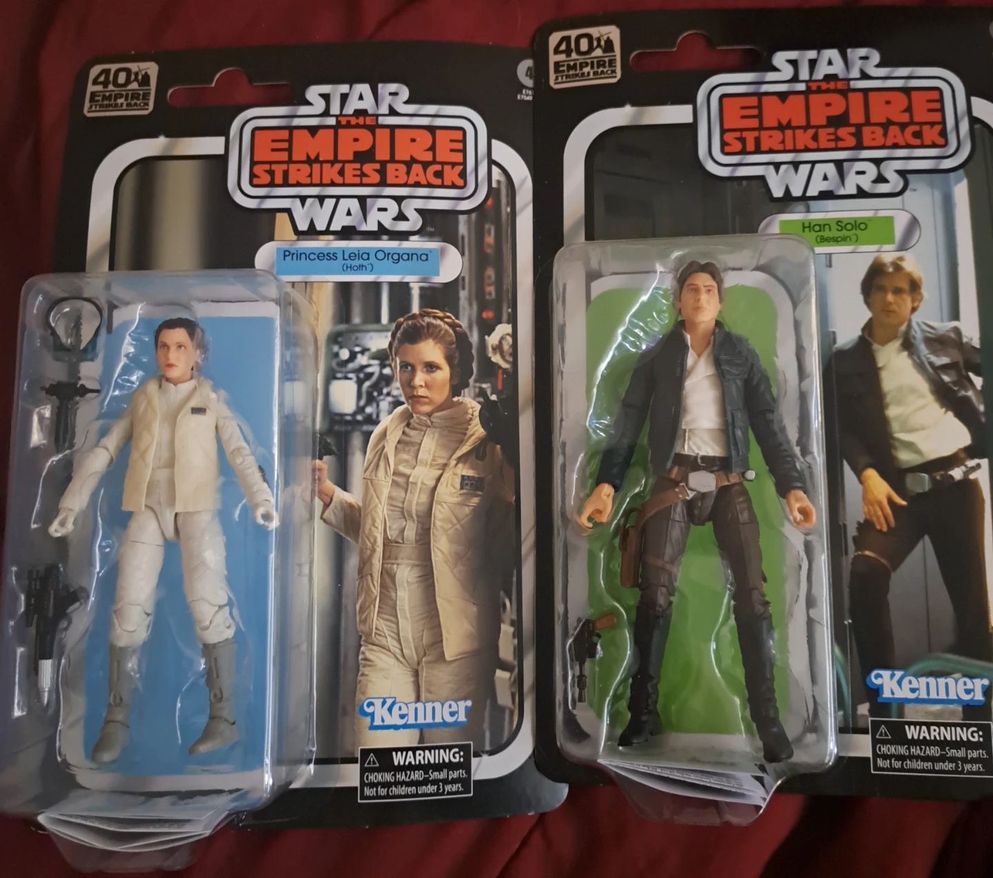 Star Wars Black series Han & Leia 6"