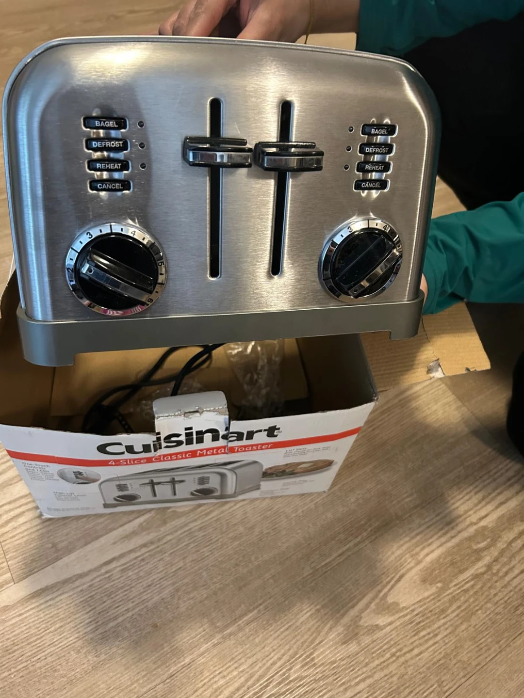 Cuisinart 4-Slice Classic Metal Toaster