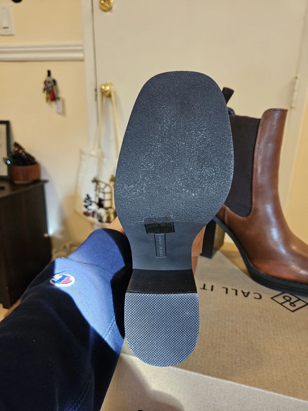 NWT Brown Leather Chelsea Boots - photo 5