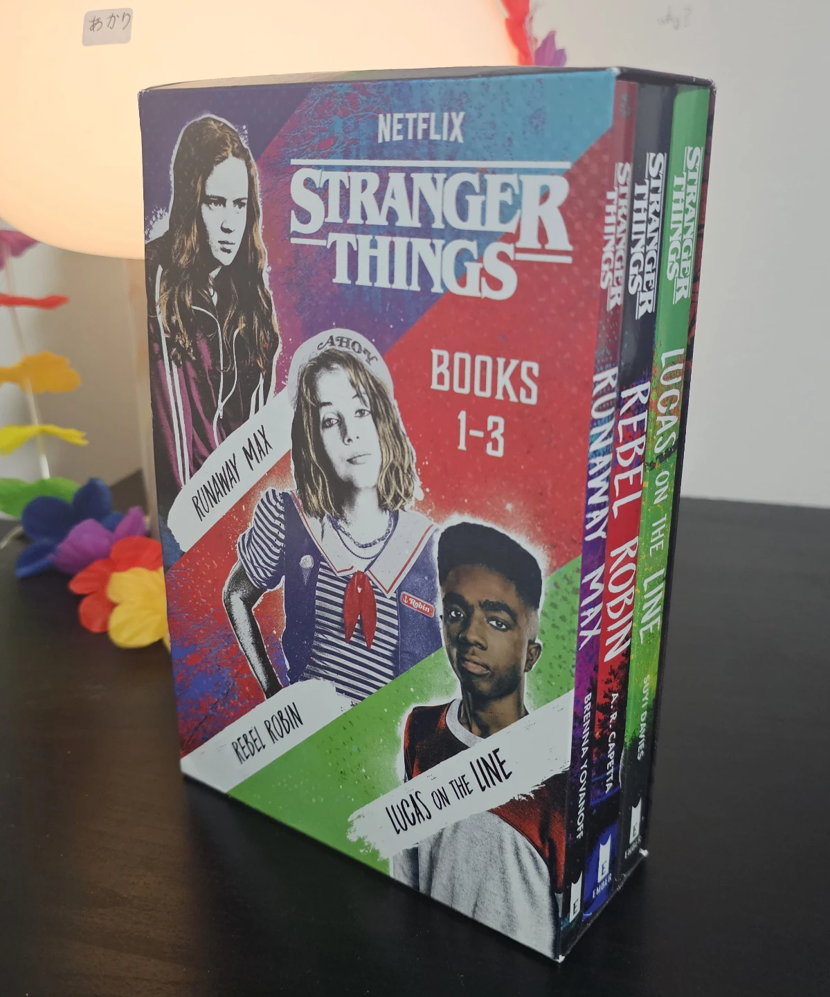 FREE Stranger Things Boxed Set, Books 1-3: 'Runaway Max'... - photo 2