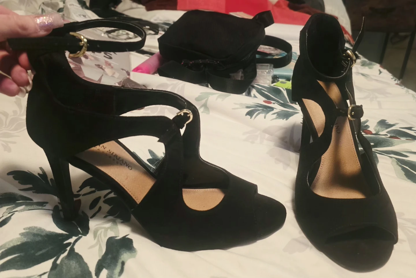 Christian Siriano Black Heels