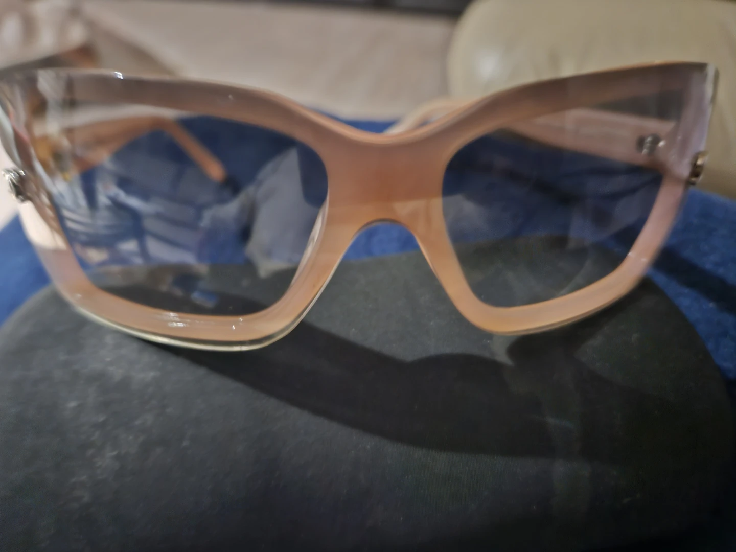 Chanel Women's Pink Cat-Eye Sunglasses