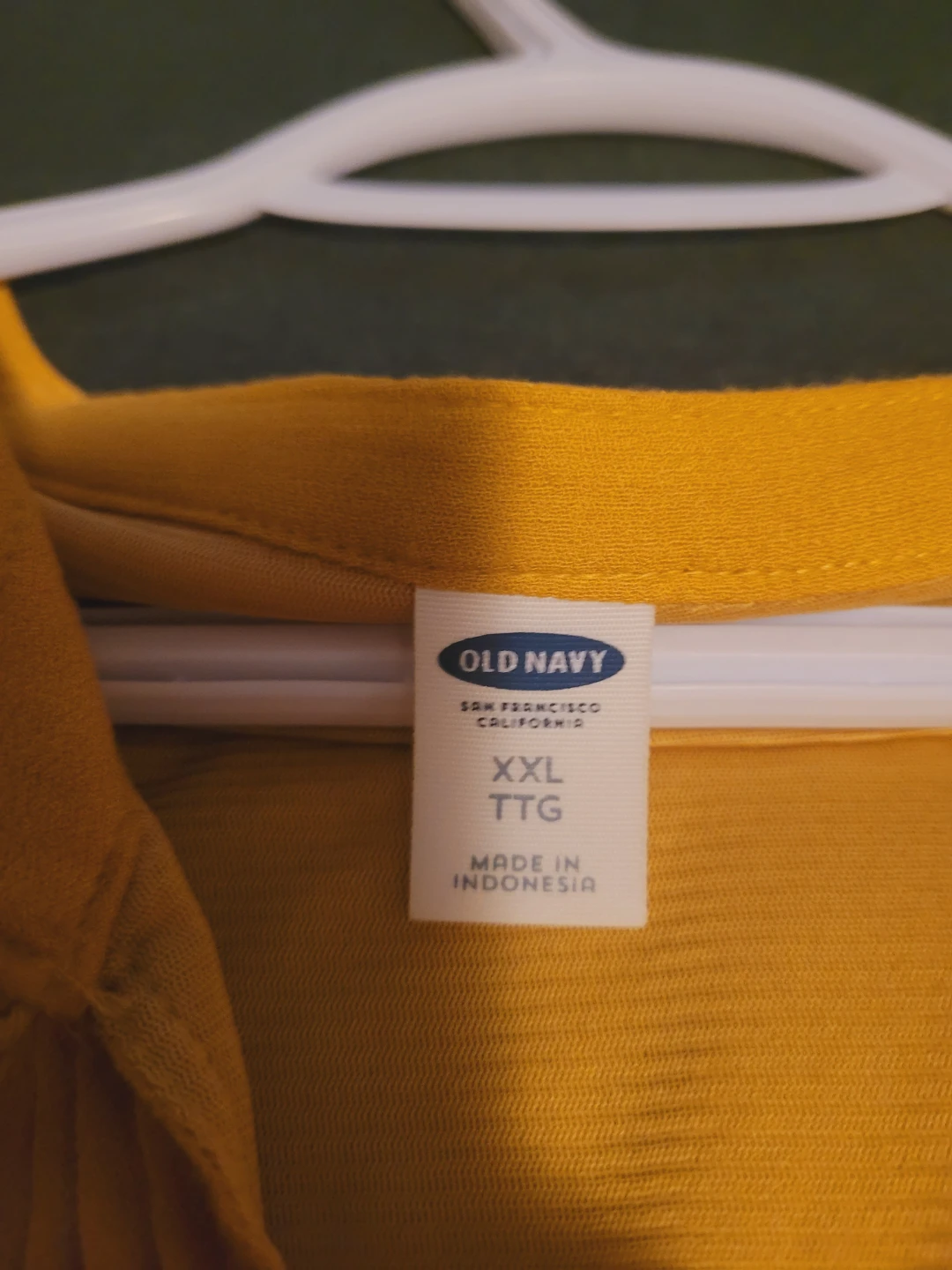 Old Navy Yellow Tunic Top - XXL - photo 2