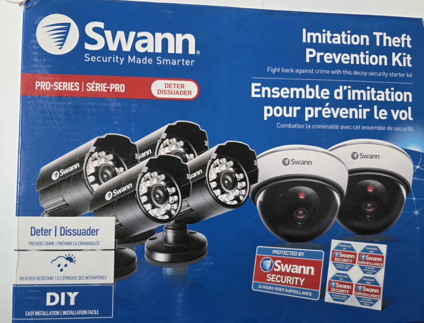 Swann Security Pro - Series Imitation Theft Prevention Kit