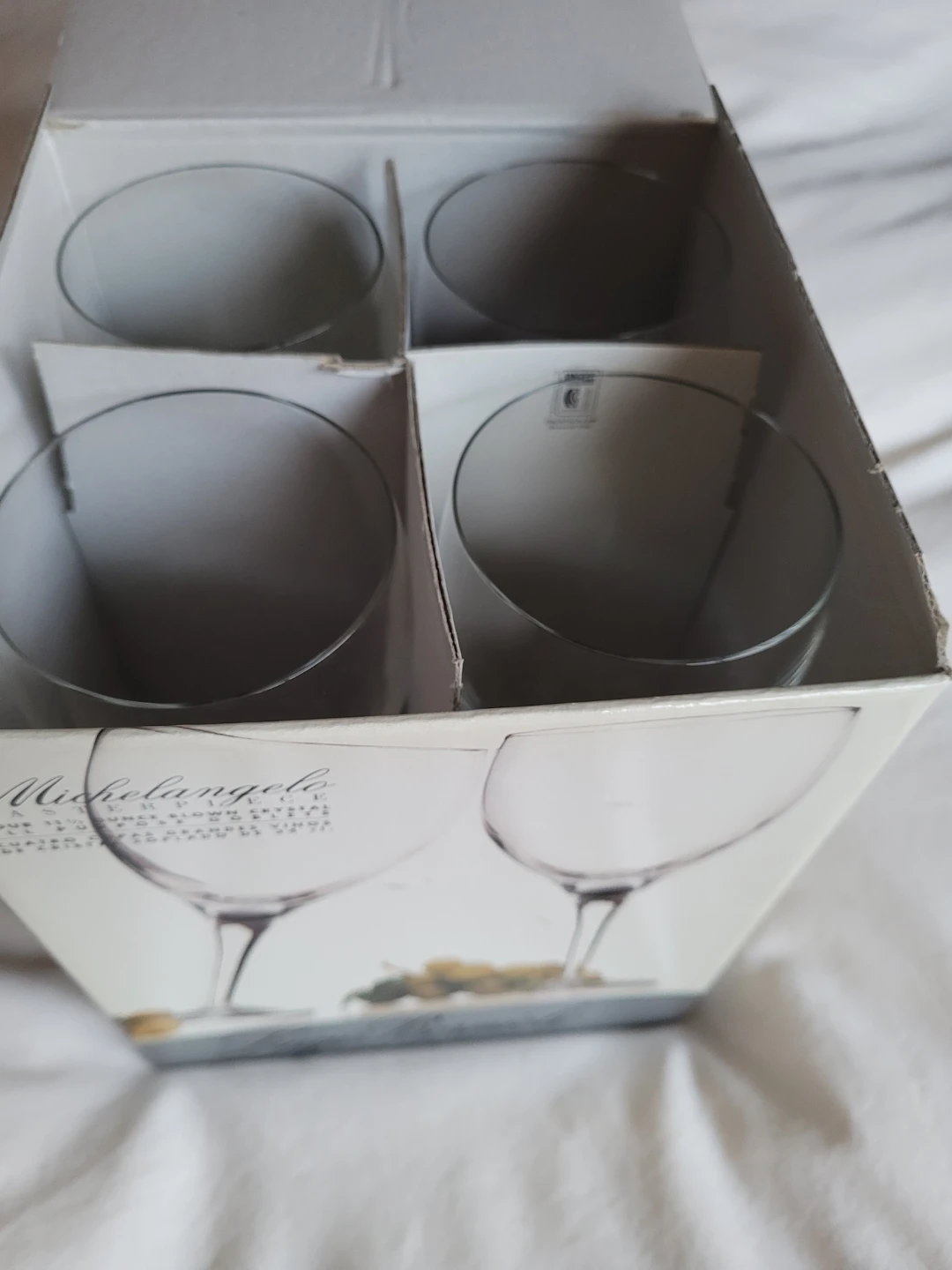 🏆Luigi Bormioli Michelangelo Set of 4 All Purpose Wine Glasses🏆 - photo 4