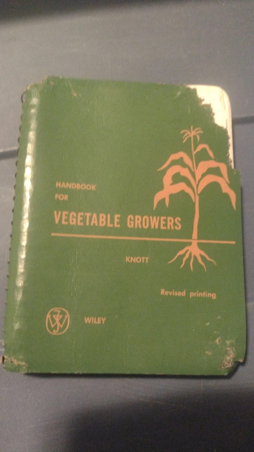 Handbook for Vegetable Growers by Knott & Wiley