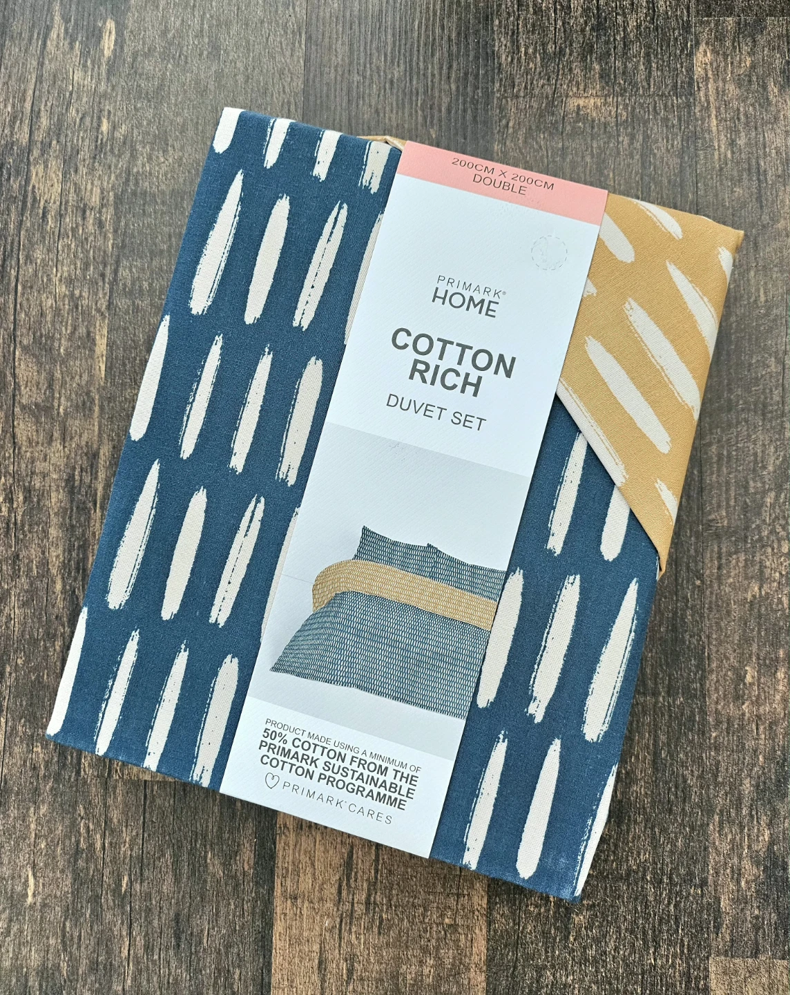 Primark Home Cotton Rich Duvet Set - Double