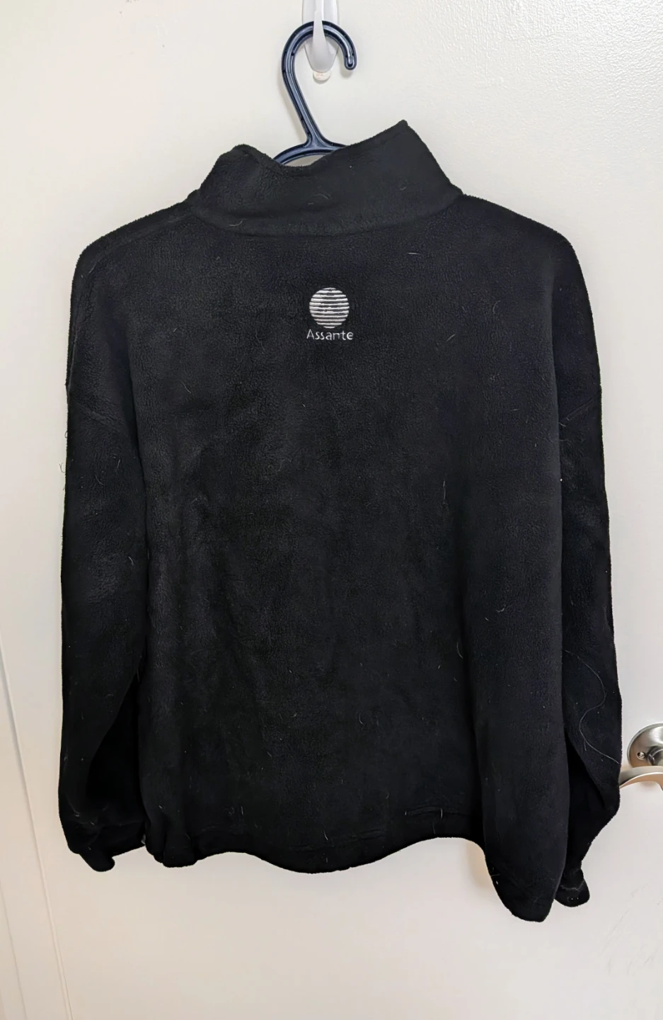 Black Fleece Quarter Zip Sweater - Men's Size Small - photo 3