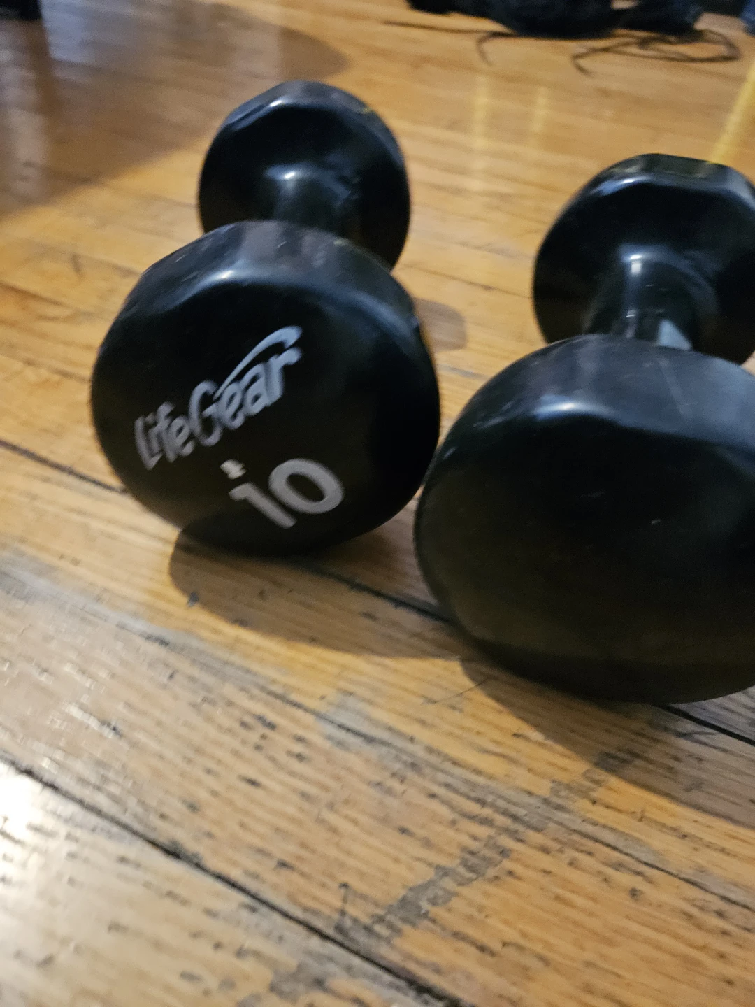 LifeGear 10 lb Dumbbells (Pair)