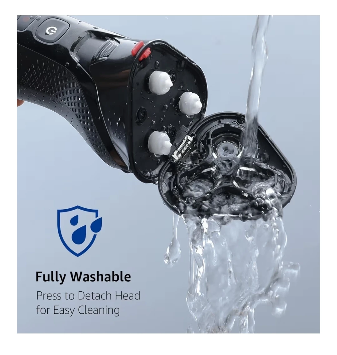 rategist Electric Shaver for Men - Rechargeable, Waterproof, - photo 3