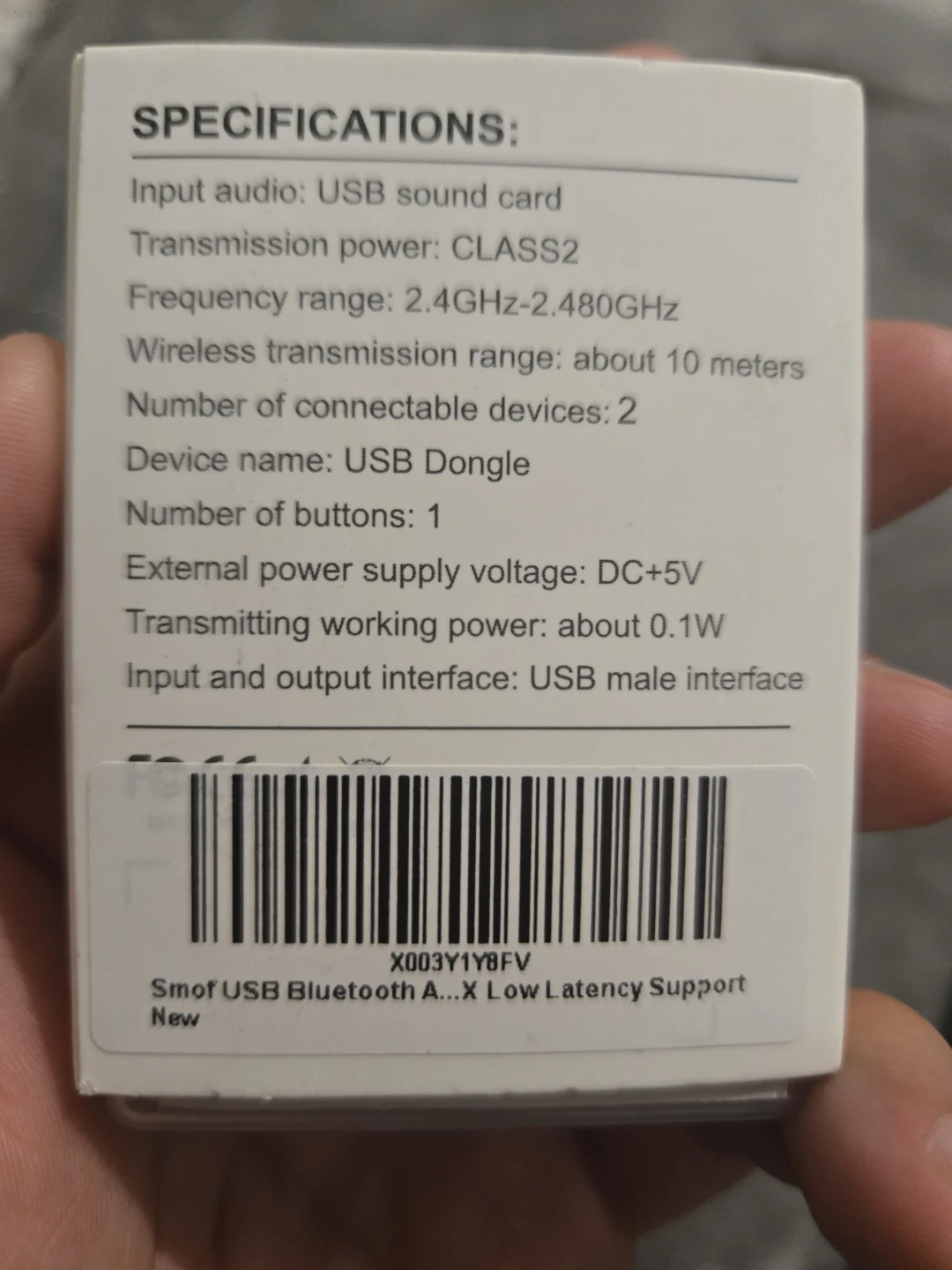 Smof USB Bluetooth Dongle Adapter DG02 - photo 2