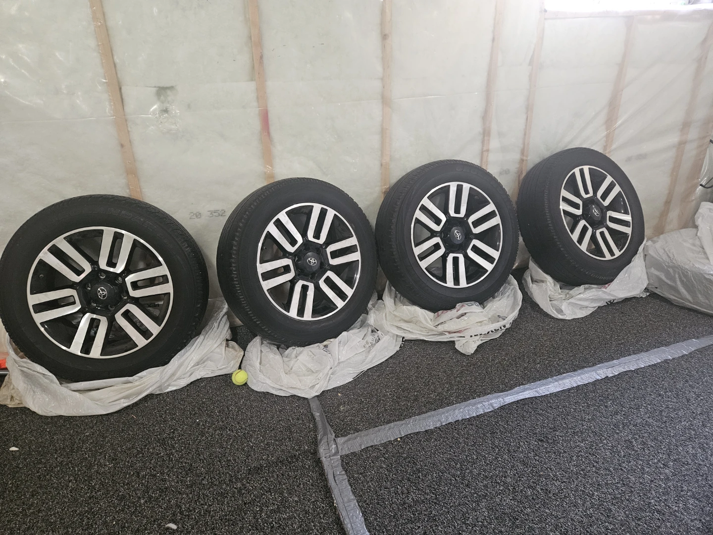 Set of 4 Toyota 4runner Wheels and Tires - photo 2
