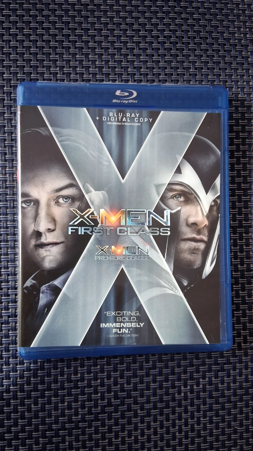 X-MEN First Class  Bluray w Digital Copy Activation Codes