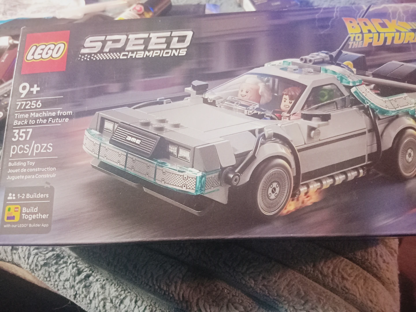 LEGO Speed Champions Time Machine from Back to the Future 77256