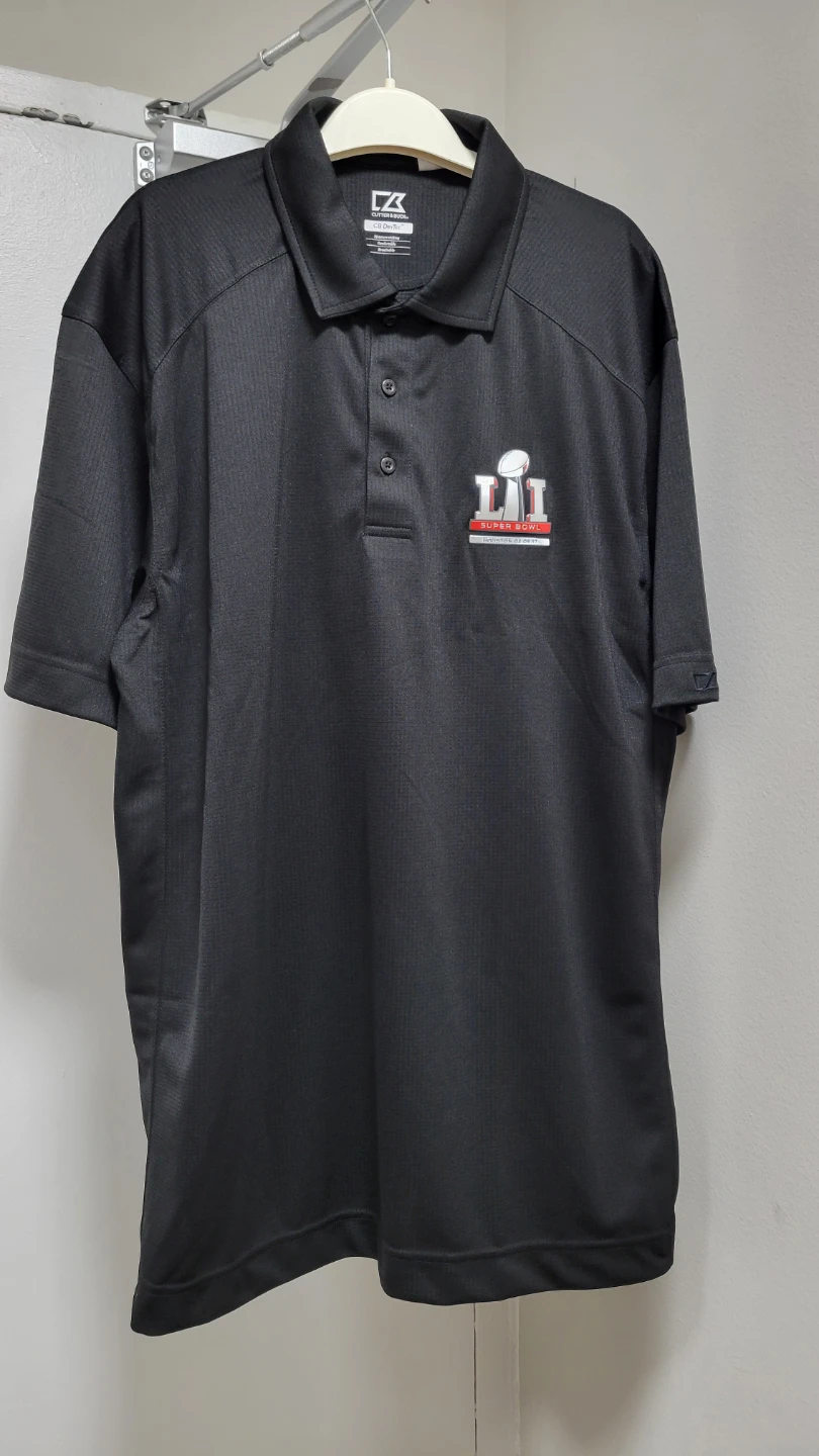 Cutter & Buck Super Bowl LI Polo Shirt - Black