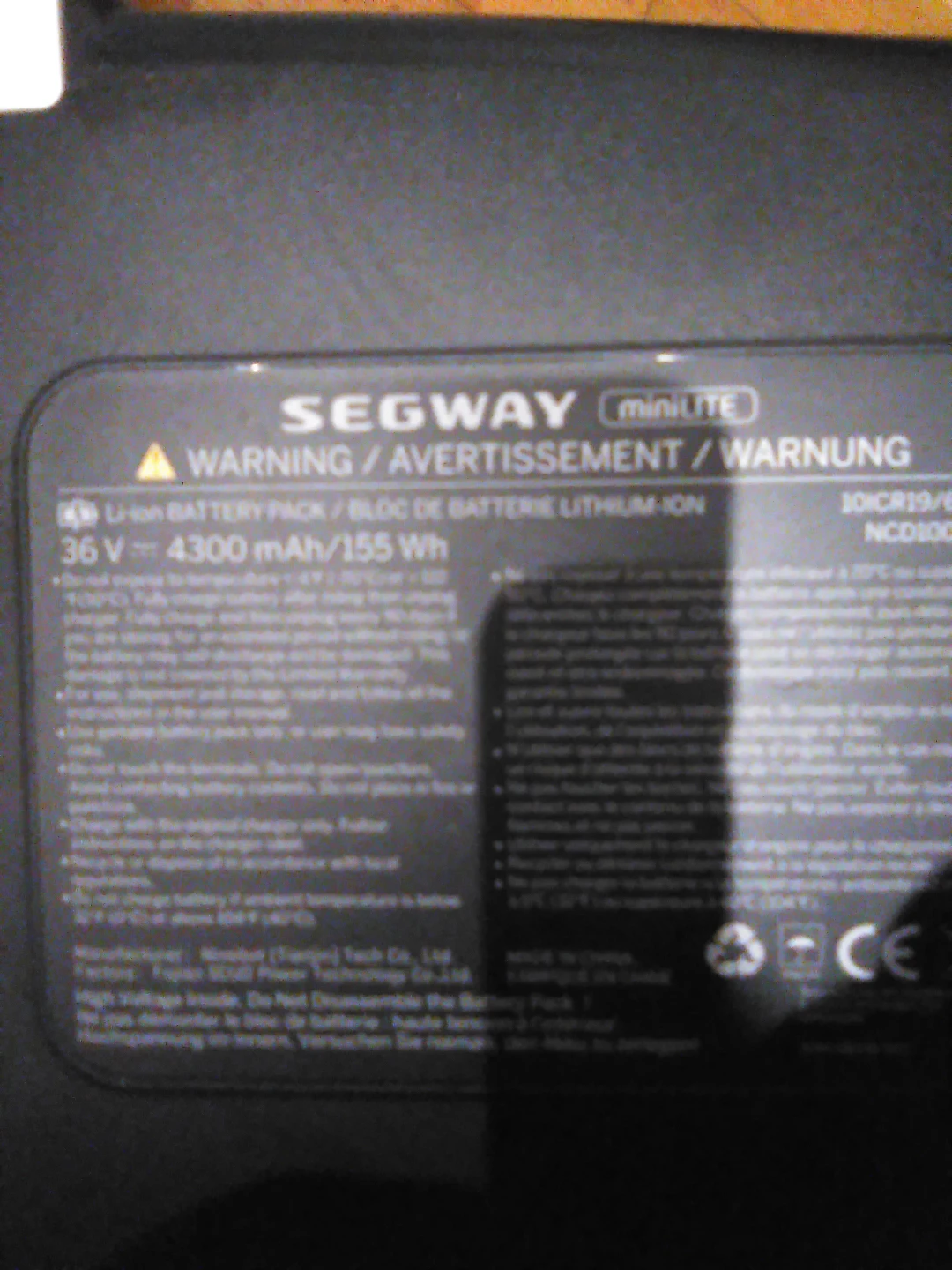 Segway miniLITE Self-Balancing Scooter - photo 2