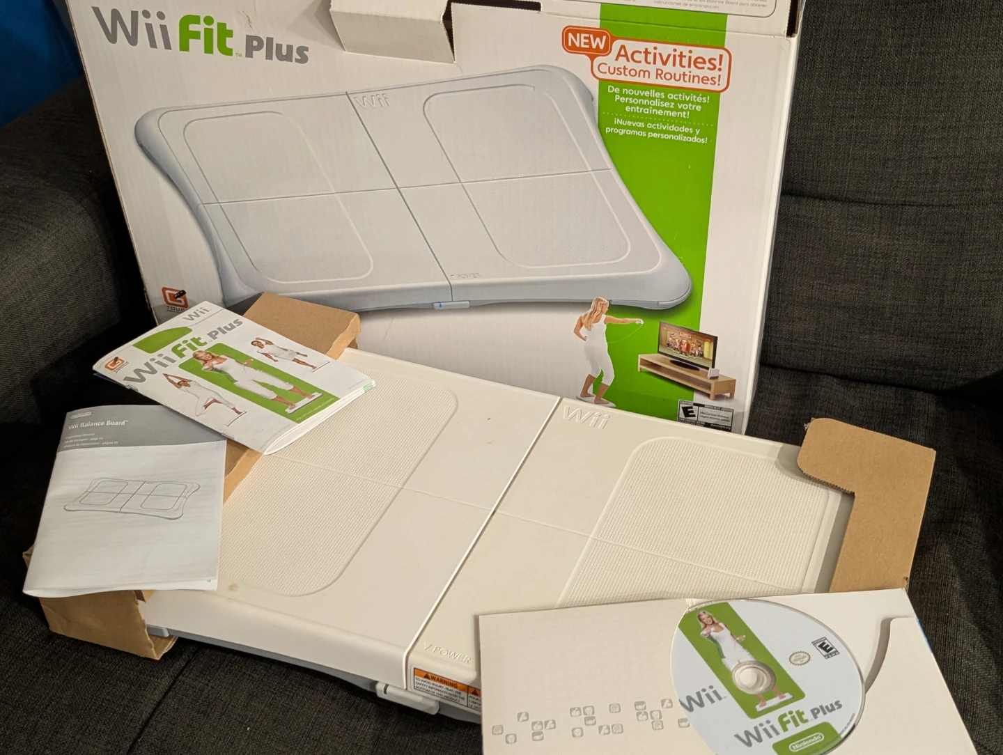 Wii Fit Plus Board and Disc