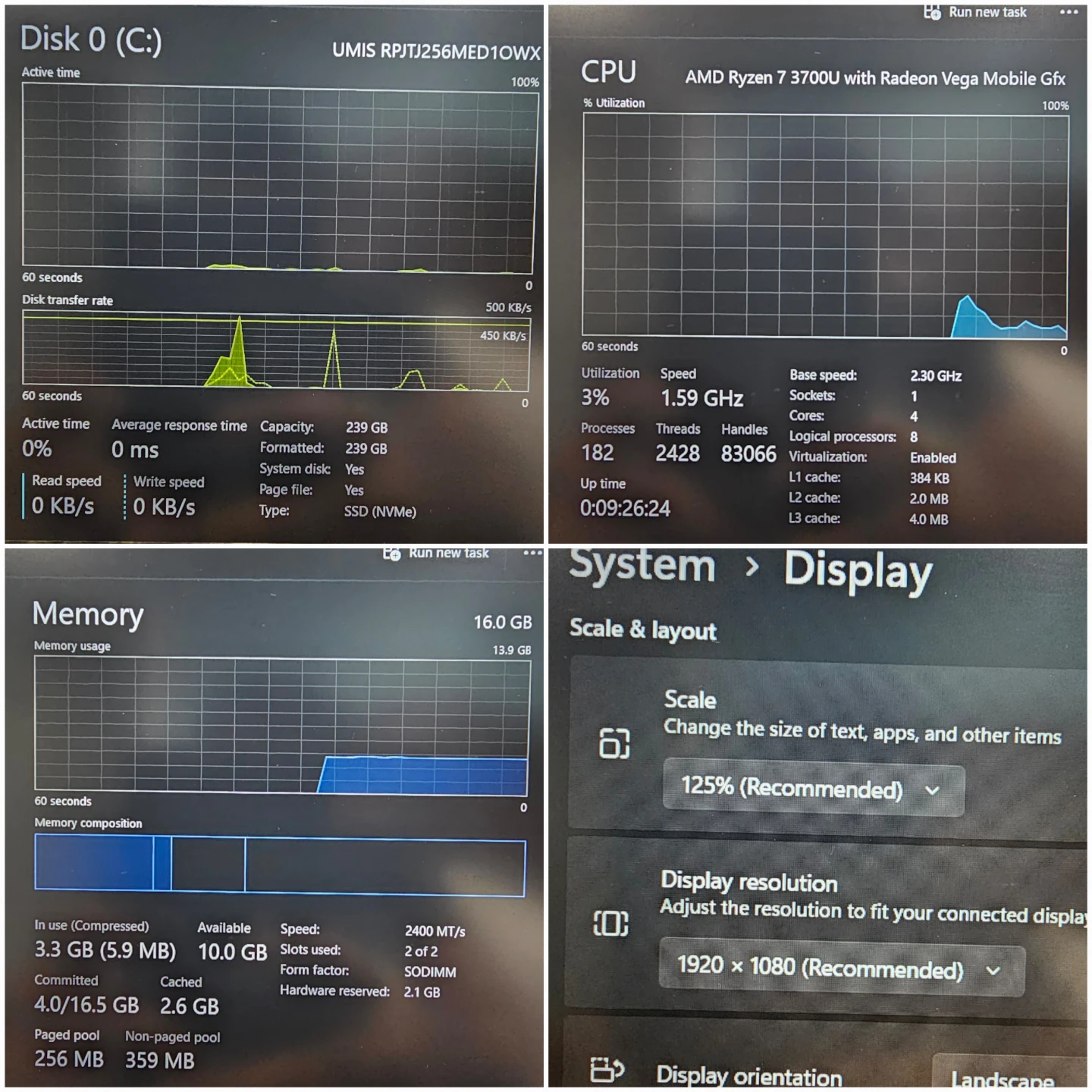 Lenovo ThinkPad Laptop with AMD Ryzen 7 3700U - photo 3