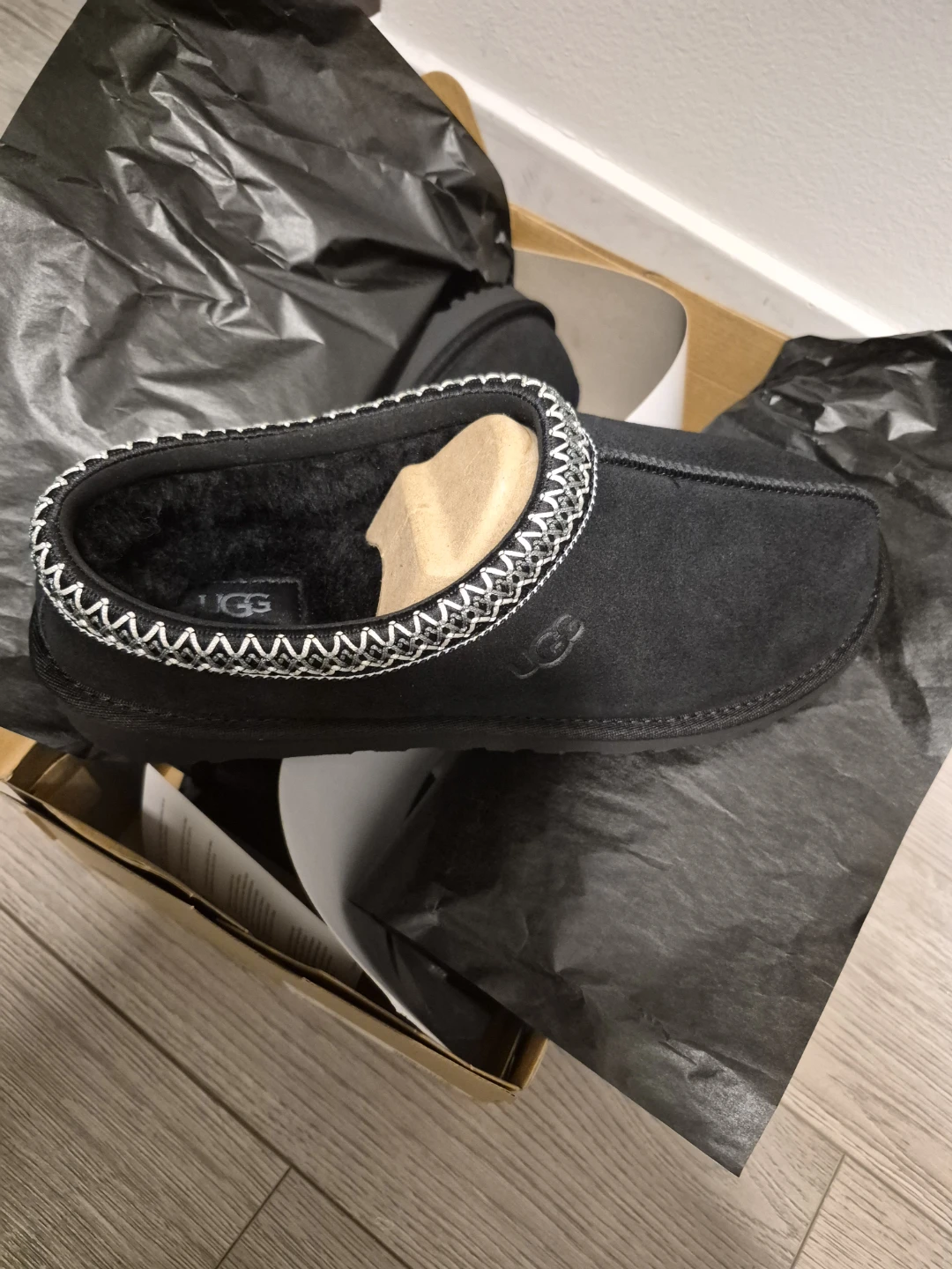 UGG M Tasman Mules - Black, Size 9