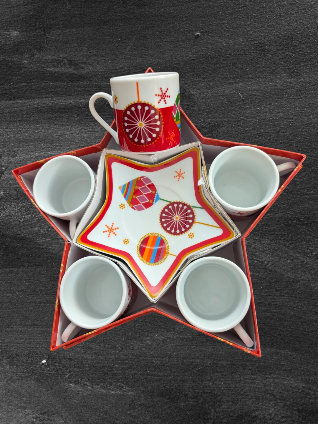 Espresso Set, Christmas Theme 🏆