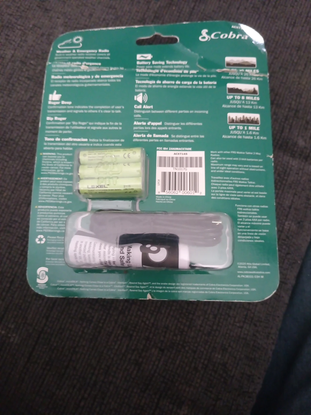 Cobra Walkie Talkies - 2 Pack - photo 2