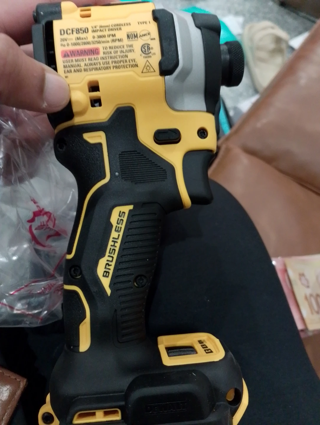 Brand new DEWALT DCF850 20V Cordless Impact Driver - photo 2