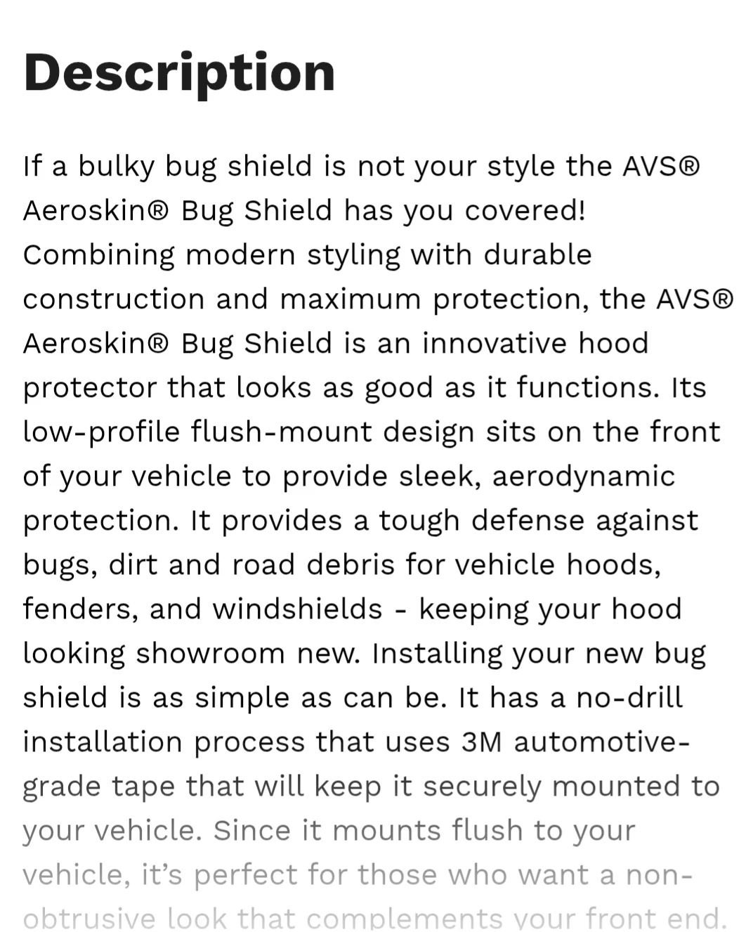 AVS Aeroskin Hood Protector for 2009-2011 Kia Soul - photo 4