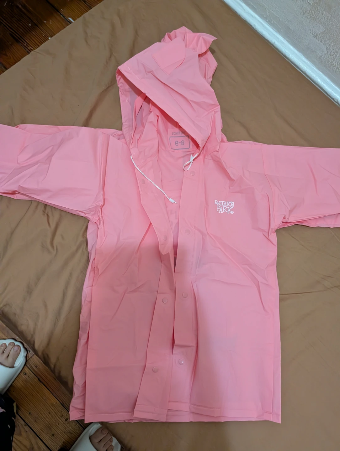 Pink YOYO CAT Kids Raincoat - Size 6-8🏆 - photo 2