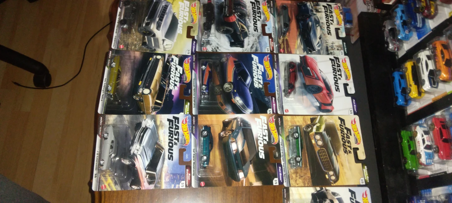 Hot Wheels Fast & Furious Die-Cast Cars Collection