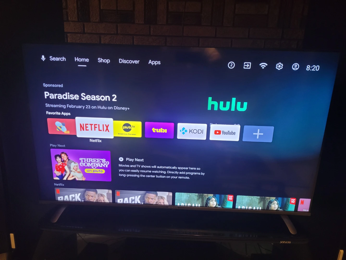 Skyworth 50 Inch Android TV with remote