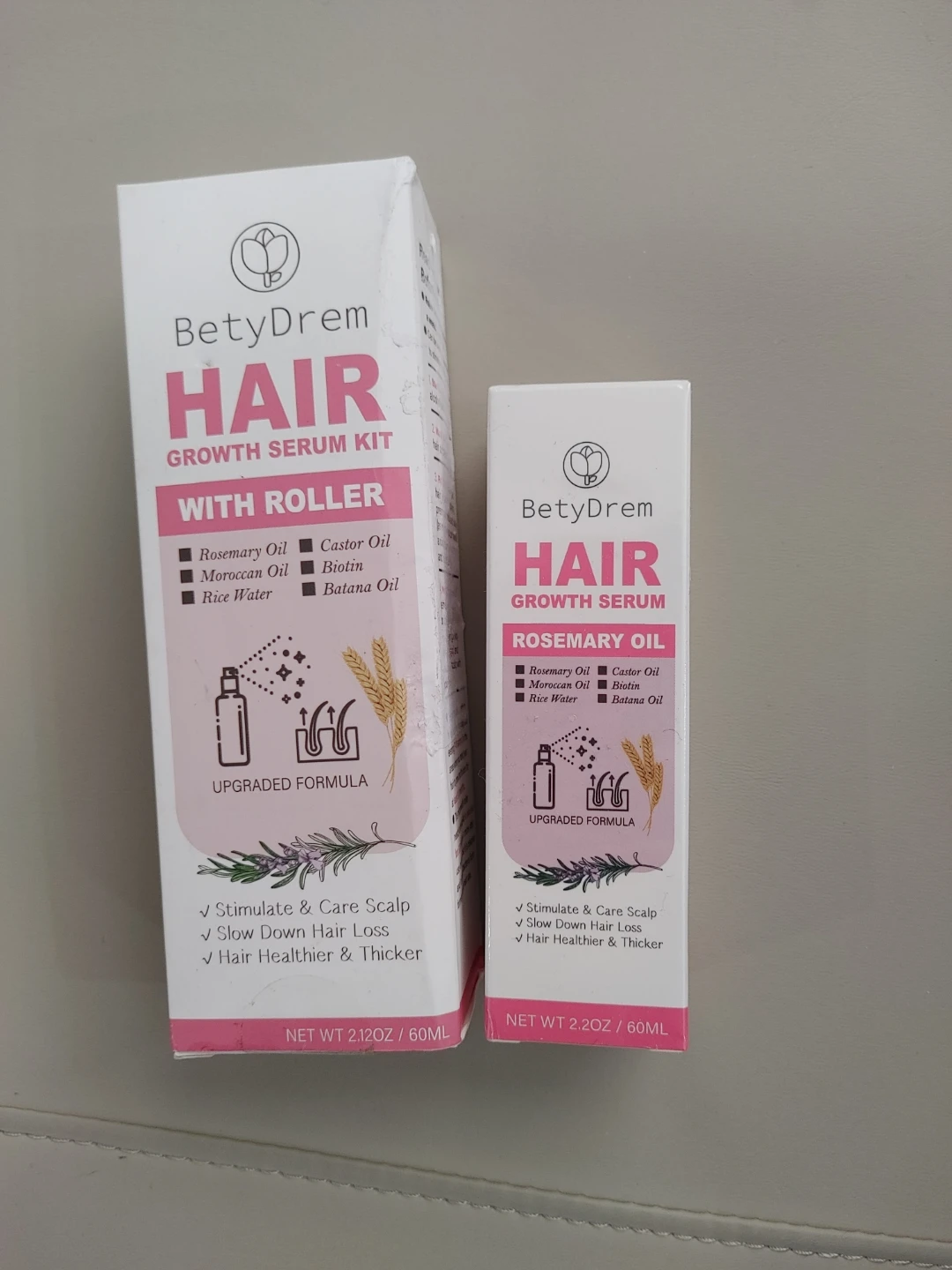 🧡NEW HAIR GROWTH SERUM 60 ML. X 2 BOXES EXPIRY APRIL/ 2027