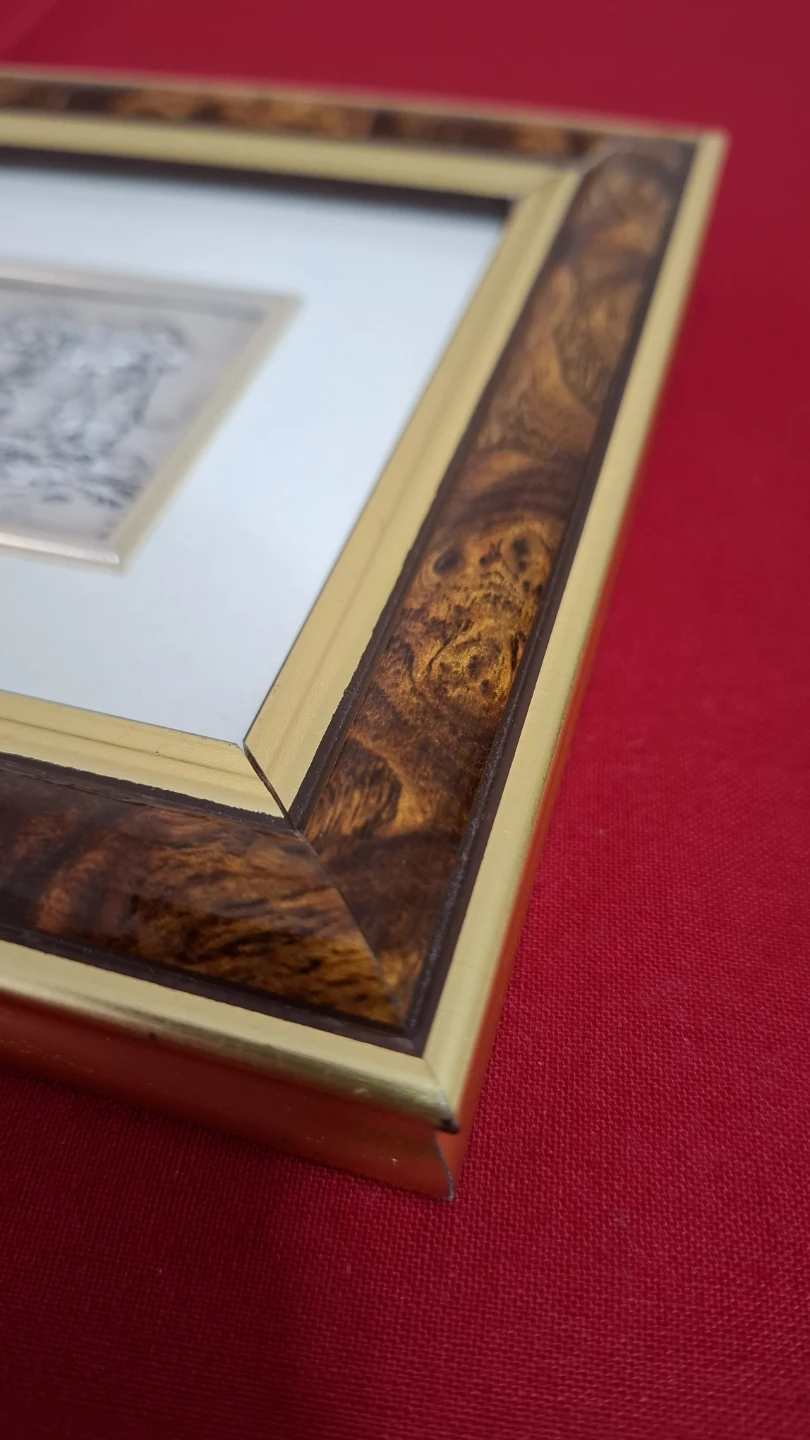 Framed Silver Art Piece '925' Stamp - photo 4