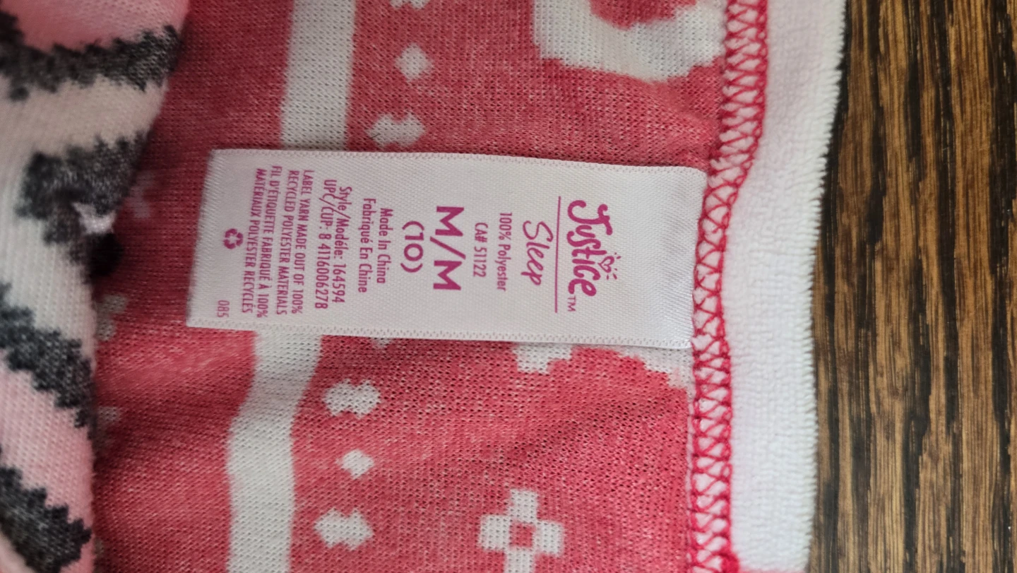 2 Pajama Sets Girls Size 10Y - photo 5
