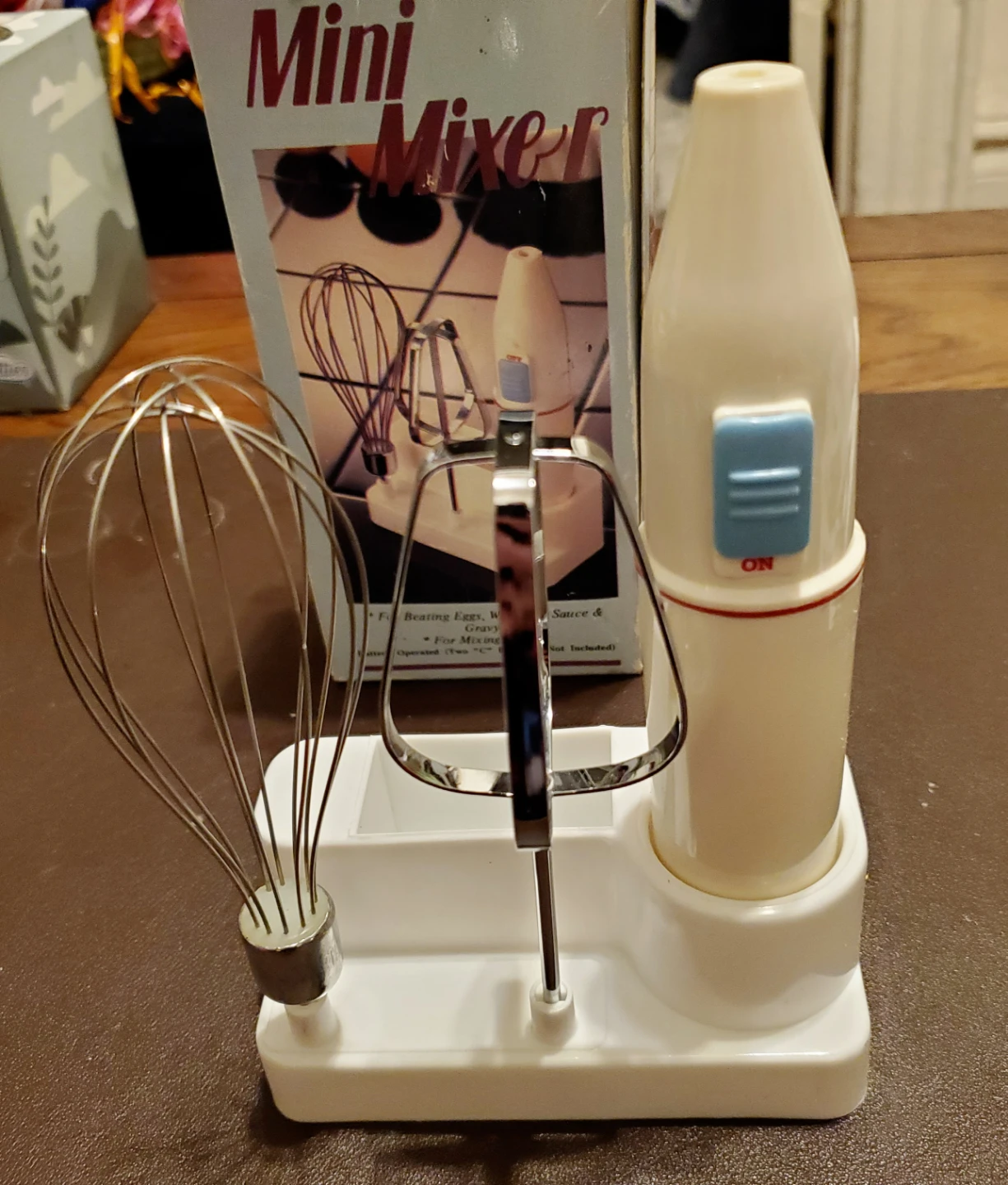 Mini Mixer with 2 Attachments 🏆"