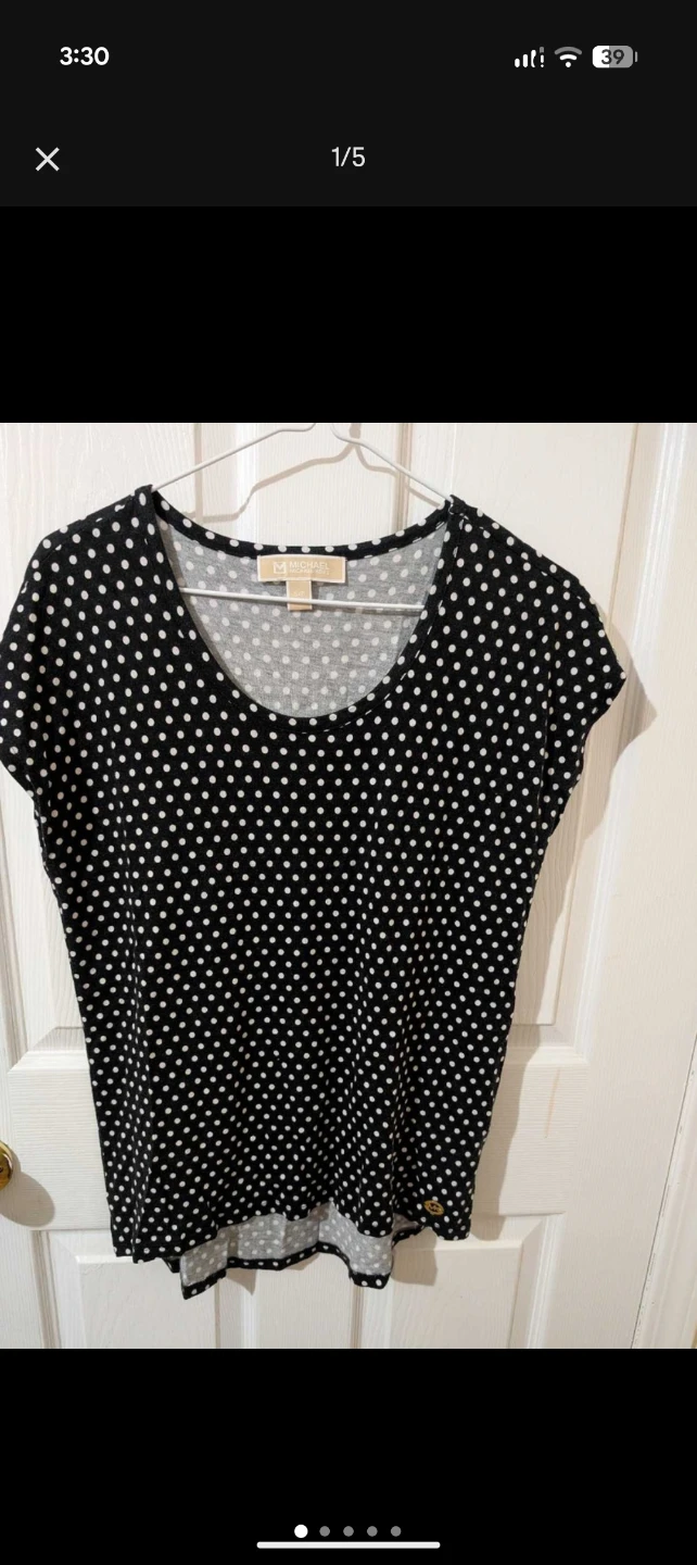 Michael Kors Polka Dot Shirt