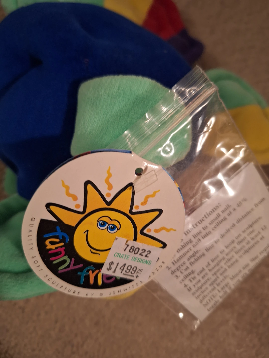 Funny Friends Plush Fish Toys - photo 5