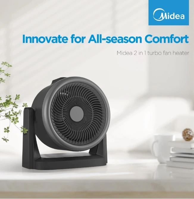 Midea Digital Turbo Portable Space Heater + Fan (2 in 1) - photo 2