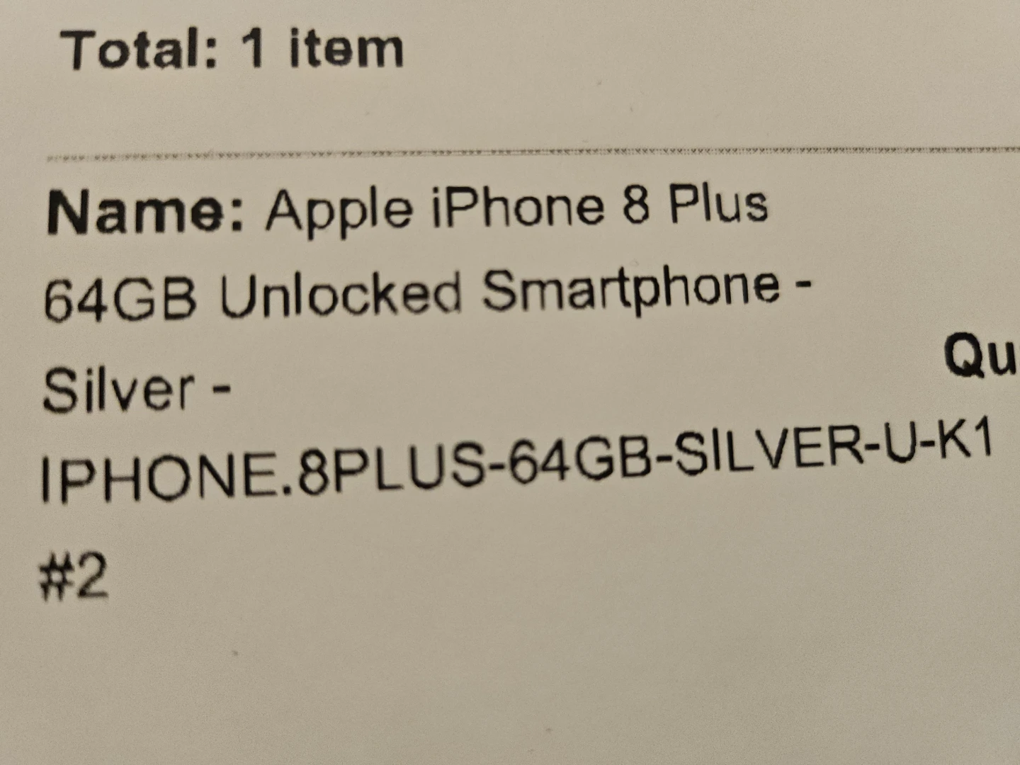 Apple iPhone 8 Plus 64GB Unlocked Smartphone - Silver - photo 3