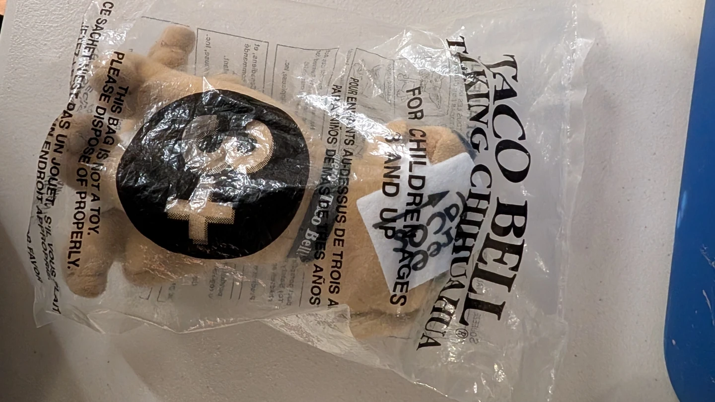 Taco Bell Talking Chihuahua Plush Toy