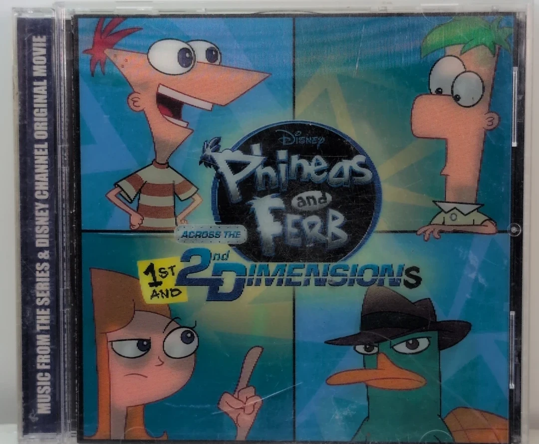 Phineas and Ferb Across the 2nd Dimension CD Soundtrack - photo 2