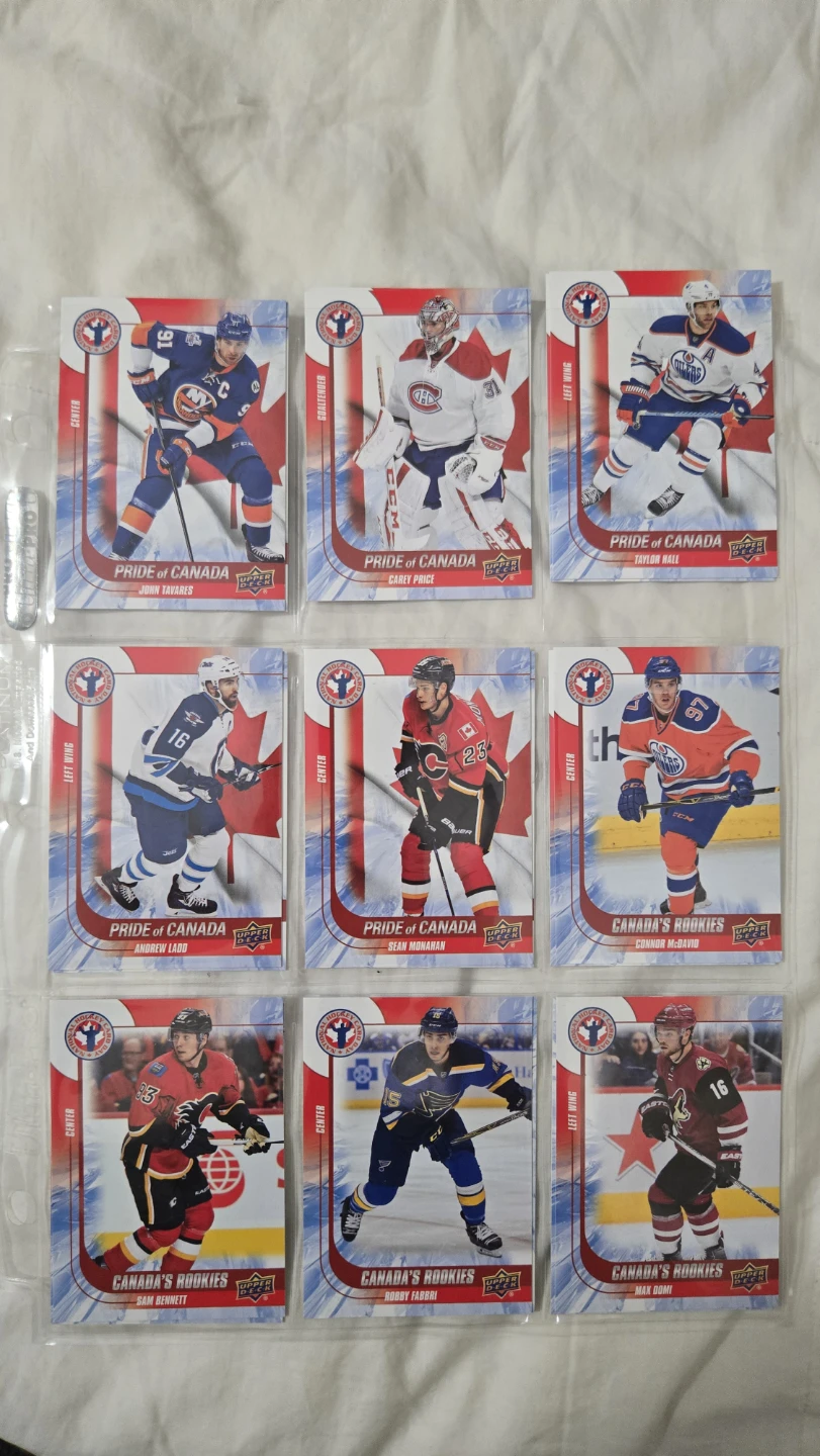 Upper Deck Hockey Heroes & Pride of Canada Trading Cards - photo 2